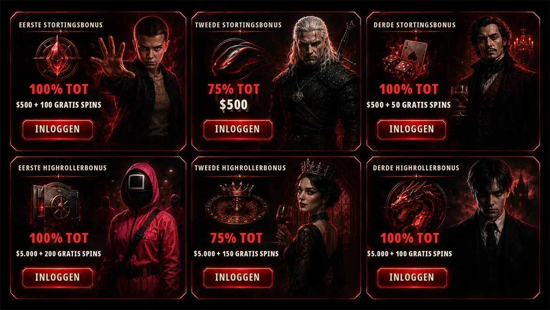 Netflix casino bonussen